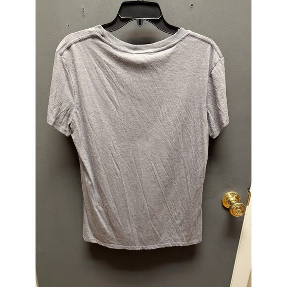 NWT Sub Urban Riot "Indoorsy" Graphic Tee Size Large in Gray Casual Summer - Picture 2 of 5